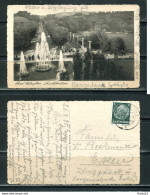 K13737)Ansichtskarte: Bad Salzuflen, Leuchtfontaene, Gelaufen 1935 - Bad Salzuflen
