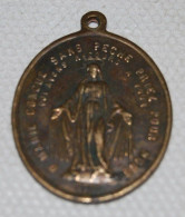 C168 Ancienne Médaille - St Joseph - Religion - Religiöse Kunst