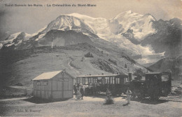 CPA 74 SAINT GERVAIS LES BAINS / LA CREMAILLERE DU MONT BLANC / TRAIN - Saint-Gervais-les-Bains