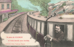 Luchon * Souvenir De La Ville ! * Train Wagon Gare - Luchon