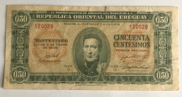 Uruguay 50 Centesimos, 1939, Serie Q, P 34. - Uruguay