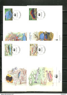 A51420)WWF-FDC Fische: Grenada 1299 - 1302 - FDC