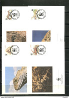 A51435)WWF-FDC Reptilien: Neuseeland 1160 - 1163 - FDC