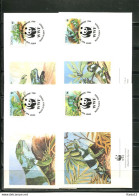 A51437)WWF-FDC Reptilien: Tonga 1140 - 1143 - FDC