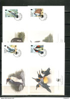 A51447)WWF-FDC Vogel: Falkland 538 - 541 - FDC