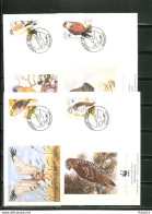 A51460)WWF-FDC Vogel: Malta 864 - 867 - FDC