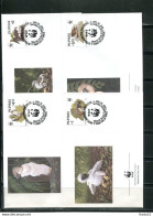 A51467)WWF-FDC Vogel: Philippinen 2038 - 2041 - FDC