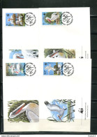 A51470)WWF-FDC Vogel: Rumaenien 4104 - 4107 - FDC