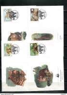 A51483)WWF-FDC Saeugetiere: Belize 719 - 722 - FDC