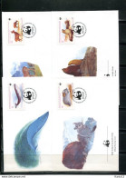 A51491)WWF-FDC Saeugetiere: Chile 1066 - 1069 - FDC