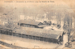 CPA 86 POITIERS / INONDATIONS DU 16 FEVRIER 1904 / LA SCIERIE DE TISON - Poitiers