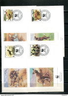 A51499)WWF-FDC Saeugetiere: Guinea 1194 - 1197 A - FDC