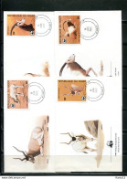 A51521)WWF-FDC Saeugetiere: Niger 941 - 944 - FDC