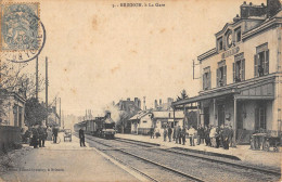 CPA 89 BRIENON / LA GARE / TRAIN - Brienon Sur Armancon