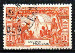 Soudan - 1931  - Exposition Coloniale De Paris - N° 91  - Oblit - Used - Used Stamps