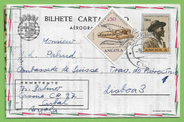 História Postal - Filatelia - Aerograma - Aerogram - Telegrama - Telegram - Philately - Angola - Portugal - Lettres & Documents