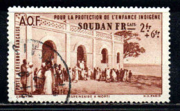 Soudan - 1942  - Œuvres De L' Enfance - PA 7 - Oblit - Used - Oblitérés