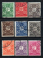 Soudan - 1927  - Tb Taxes - N° 11 à 19 - Oblit - Used - Used Stamps