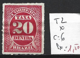 BRESIL TAXE 2 * Côte 6 € ( Charnière Forte ) - Timbres-taxe