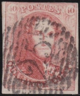 Belgie  .   OBP    .   12  (2 Scans)       .   O      .    Gestempeld     .   /   .   Oblitéré - 1858-1862 Medallones (9/12)