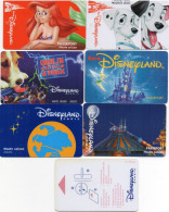 LOT DE 6 TICKETS DYSNEYLAND PARIS + UN PASS HOTEL - Tickets D'entrée