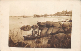 ¤¤  -  TREGASTEL   -   Carte-Photo  -   Vue Sur La Plage       -   ¤¤ - Trégastel