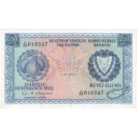 Chypre, 250 Mils, 1972-06-01, SUP - Chipre