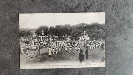 CARTE POSTALE CP ANIMÉ 36e CONCOURS DE GYMNASTIQUE OISE DEBUT 1900 - Gimnasia