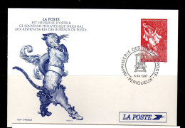 France - 1997 - Souvenir - Le Chat Botte - - Official Stationery