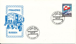 Greenland Cover Briefmarkenbus In Deutschland 5-14/10-1990 - Lettres & Documents