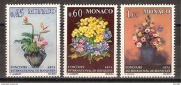 Monaco - Yt N° 948 à 950 ** - Neuf Sans Charnière - 1973 - Ongebruikt