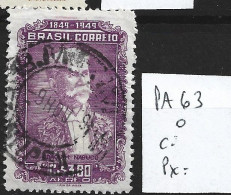 BRESIL PA 63 Oblitéré Côte 0.60 € - Airmail