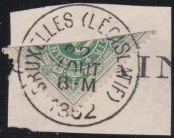 Belgie  .   OBP    .   TX  1  . Halve Zegel        .   O      .    Gestempeld     .   /   .   Oblitéré - Briefmarken