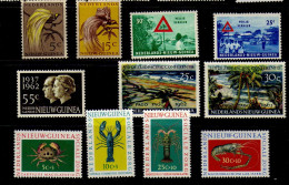 Nouvelle-Guinee Neerlandaise (1954-59) - Reine Juliana -  - Faune -  Sites  - Neufs** - Netherlands New Guinea