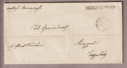 CH Heimat TG Niederneunforn 1858-12-01 Amtlich Brief über Frauenfeld Nach Kappel Toggenburg - Cartas & Documentos