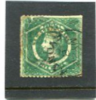 AUSTRALIA/NEW SOUTH WALES - 1863  5d  GREEN  SPACEFILLER  FINE USED  SG 160 - Oblitérés