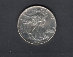 USA - Pièce 1 Dollar Argent American Silver Eagle 1995 FDC  KM.273 - Unclassified
