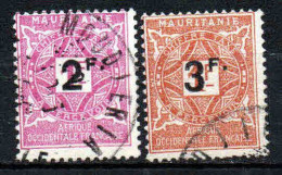 Mauritanie  - 1927  - Tb Taxe - N° 25/26 - Oblit - Used - Used Stamps