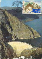 425  Barrage, électricité : C. Maximum De La Roumanie -  Dam, Hydroelectric Power Station Maximum Card From Romania - Elektriciteit