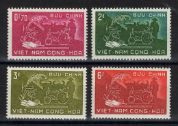 Vietnam Du Sud - YV 112 à 115 N** MNH Luxe Complète , Réforme Agraire - Viêt-Nam