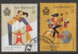 2018 - SAN MARINO - GIORNATA INTERNAZIONALE DELLE FAMIGLIE / INTERNATIONAL FAMILIES DAY - USATO. - Used Stamps