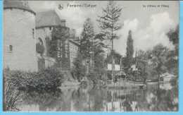 Fontaine-l'Evêque-Hainaut+/-1910-Le Château Et L'étang-Edit.Nels-Imprimerie Et Papeterie Duvivier Frères - Fontaine-l'Eveque