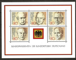 ALLEMAGNE (RFA): **, BF N° YT 17, TB - 1981-1990