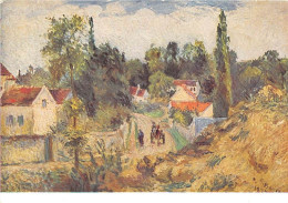 VAL D'OISE  95  "LA ROUTE D'ENNERY" - TABLEAU DE CAMILLE PISSARO - Ennery