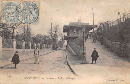 Courbevoie       92          La Gare Et La Rue Sébastopol         N° 106.   (Voir Scan) - Courbevoie