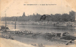 Courbevoie       92          Les Quais. Péniches          N° 28.   (Voir Scan) - Courbevoie