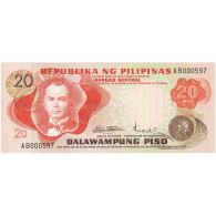 Philippines, 20 Piso, KM:150a, NEUF - Philippines