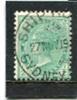 AUSTRALIA/NEW SOUTH WALES - 1905  1/2d  GREEN  FINE USED  SG 333 - Usati