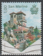 2017 - SAN MARINO - EUROPA  CEPT - CASTELLI / CASTLES - USATO / USED - 2017