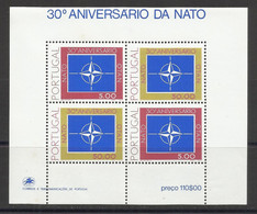 Portugal 1979 - 30 Years NATO S/S MNH - Neufs